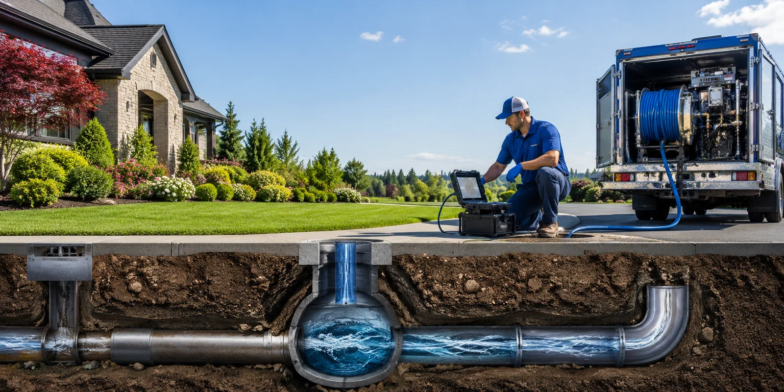 Drainage restoration information for Helvetia, WV